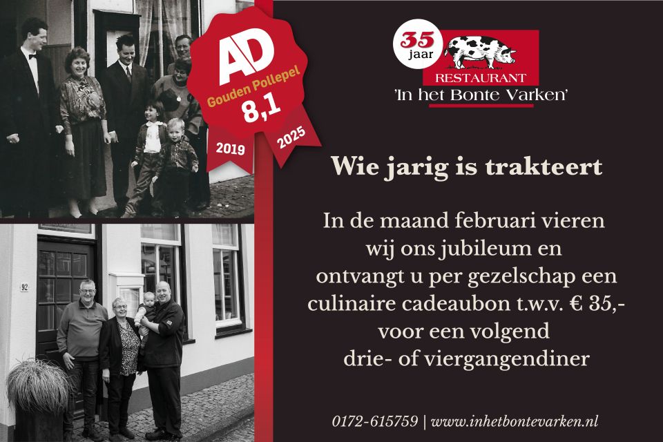 jubileum 35 jaar